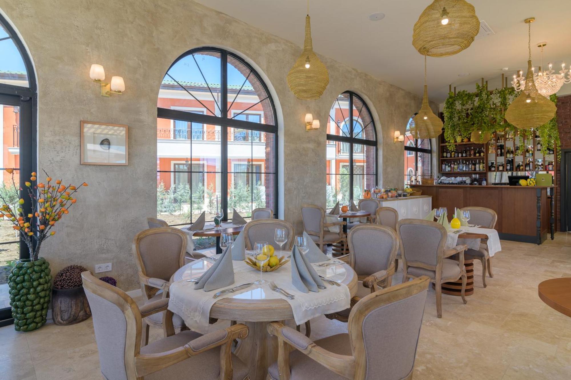 Eco Therma Village Kranevo Exterior foto Restaurant