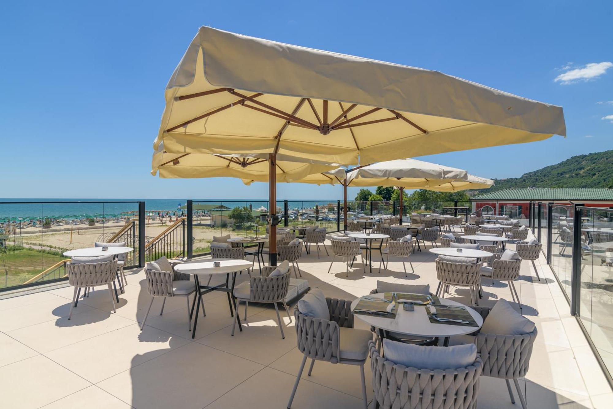 Eco Therma Village Kranevo Exterior foto The beach of the hotel