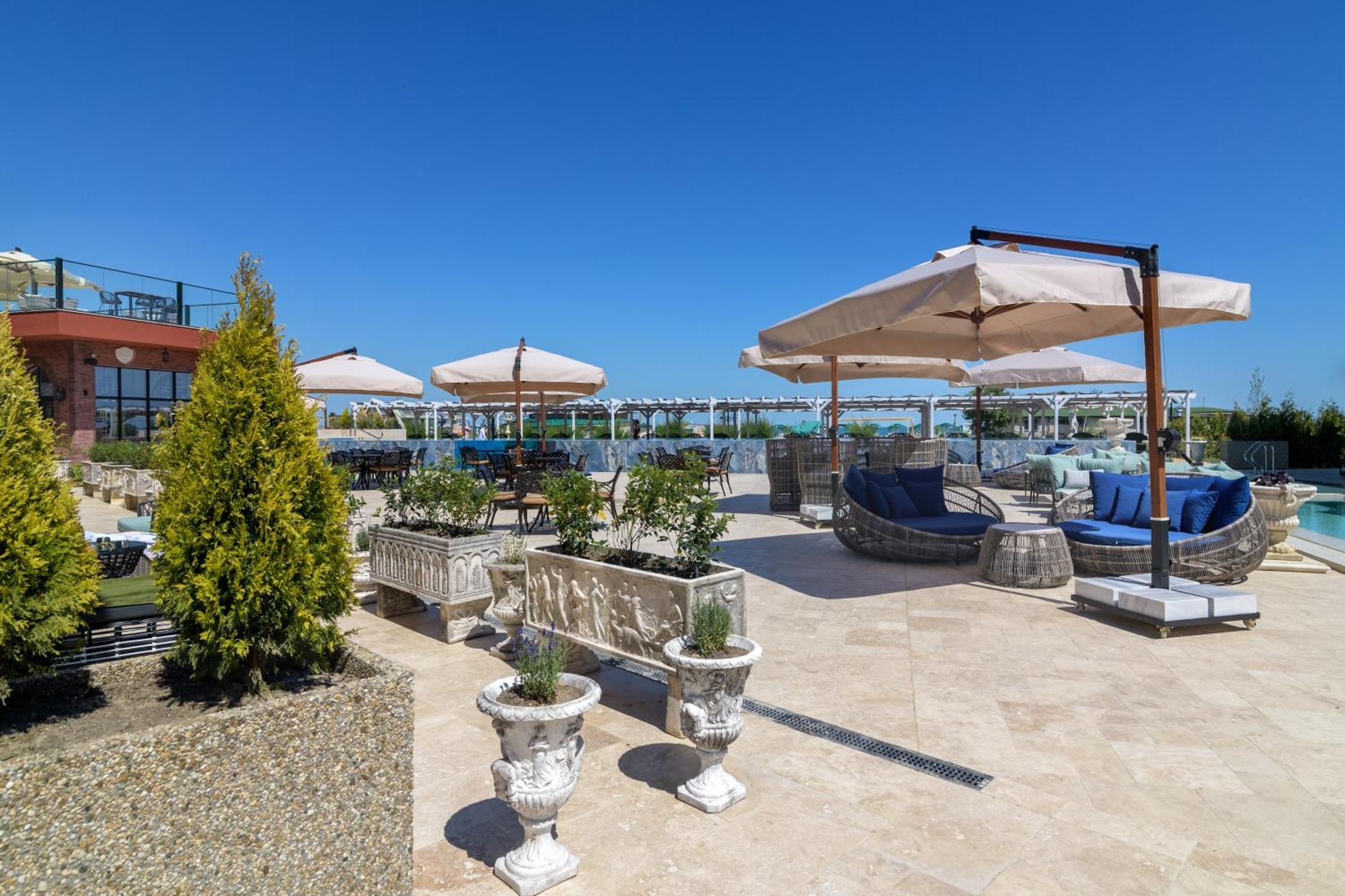 Eco Therma Village Kranevo Exterior foto The rooftop terrace
