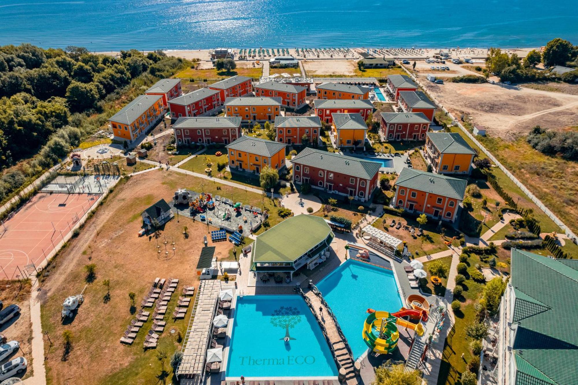 Eco Therma Village Kranevo Exterior foto Aerial view of the complex